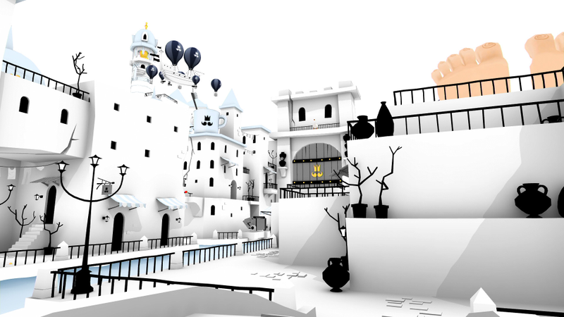 Illustration for article titled The Unfinished Swan dampens its lesson on creativity when it takes yours away